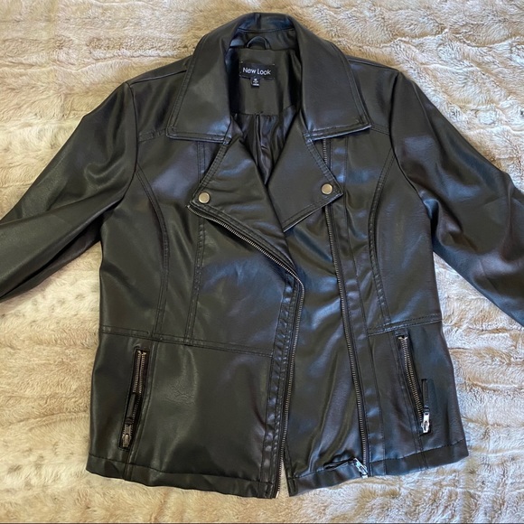 Faux leather jacket - Picture 3 of 5